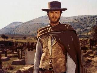 Primeiro papel como protagonista de Clint Eastwood foi em “Por um punhado de dólares” (Foto: MIS/ Divulgação)