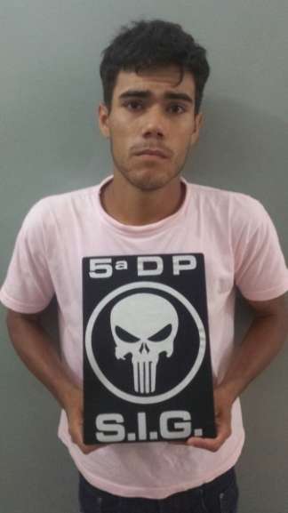 Danilo Gonçalves já cumpre pena no regime semiaberto pelo crime de roubo (Foto: Divulgação Polícia Civil)