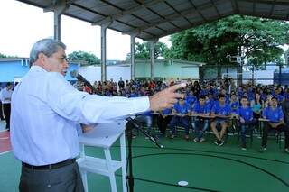 Governador tem cumprindo intensa agenda de inaugurações na reta final de seu mandato (Foto: Divulgação/Edemir Rodrigues/GEMS)