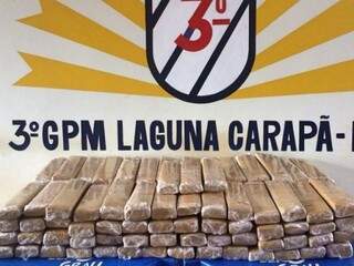 Em Dourados e região foram apreendidos mais de 400 quilos de maconha. (Foto: Divulgação) 