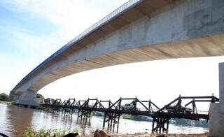 Empresários propõe manutenção da ponte de madeira e seu uso apenas por pedestres