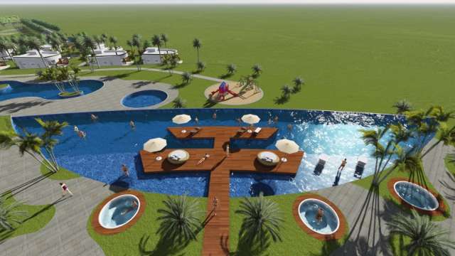 Primeiro resort 5 estrelas de Bonito ter&aacute; piscina infinita em 25 mil m&sup2; de &aacute;rea