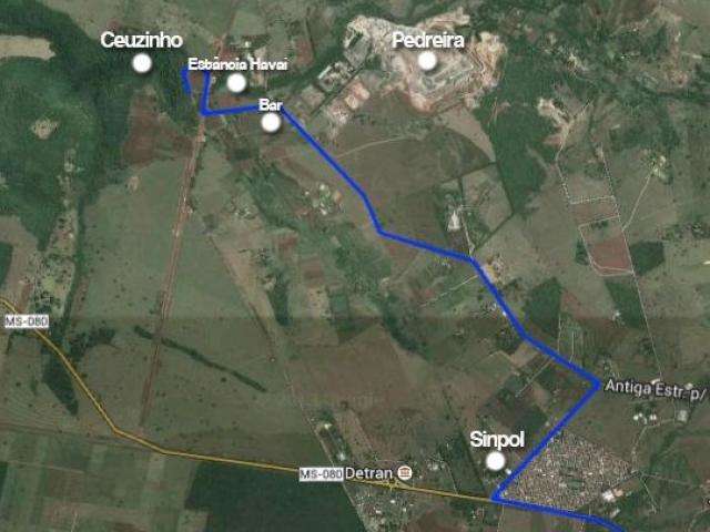 Cachoeira a 15km do Centro tem nome de C&eacute;uzinho em contraponto ao Inferninho