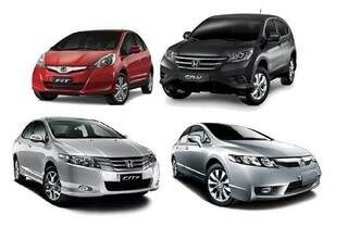 Recall: Honda convoca proprietários dos modelos Fit, City, Civic e CR-V 