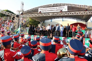 Oitava edição do Festival de Bandas e Fanfarras de Nova Andradina ocorreu ontem (Foto: Divulgação)