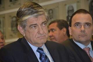 Primeira da esquerda para direita, Adalberto Siufi foi convocado a depor na CPI da Saúde nesta quarta-feira (Foto: Cleber Gellio)