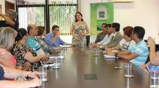 Secretária Maria Cecília Amêndola apresentou programa no começo de dezembro (Foto: Divulgação)