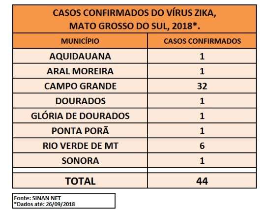Casos de zika crescem 193% com rela&ccedil;&atilde;o ao mesmo per&iacute;odo de 2018