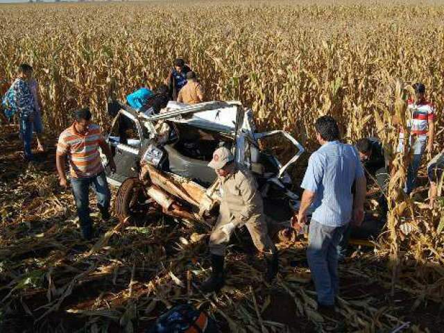  Morre no hospital v&iacute;tima de acidente na BR-267 em Maracaju