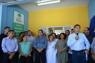 Bernal entrega Centro Odontológico no bairro Sílvia Regina (Foto: Pedro Peralta)
