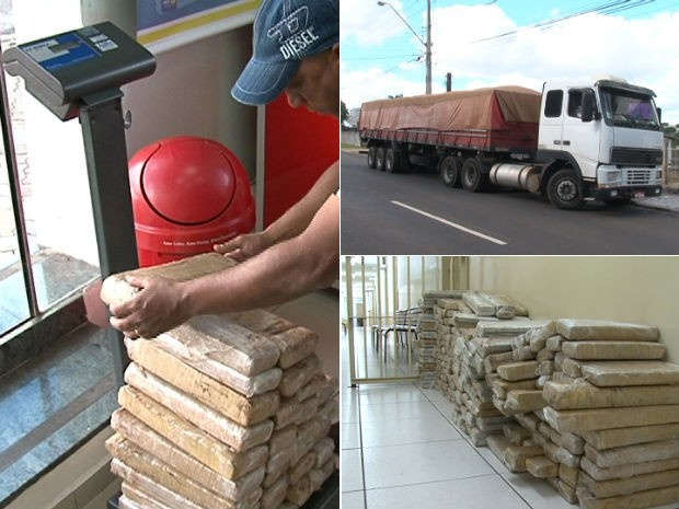  Apreendido no Paran&aacute; carregamento de 579Kg de maconha que saiu de MS