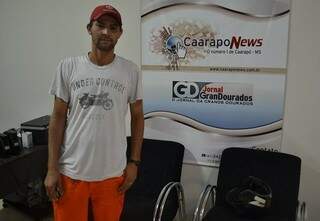 Entregador de gás de Caarapó quase levou o prêmio de R$ 224 mi da Mega da Virada (Foto: Caarapó News)