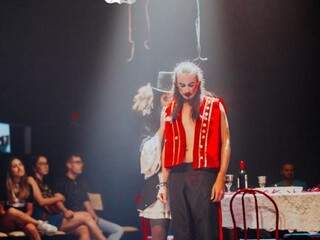 Teatral Grupo de Risco apresenta peça na sexta-feira. (Foto: Evento/Divulgação) 
