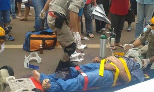 Idoso de 69 anos atropelado por moto morre no Hospital da Vida 