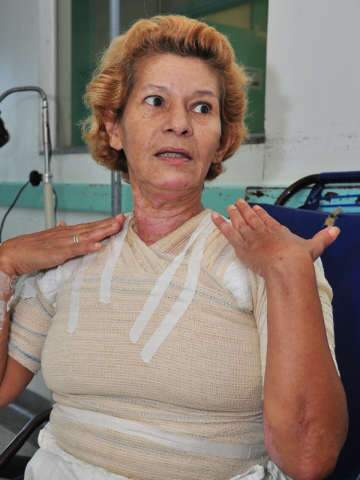  Na ala de queimados, maioria se feriu na hora do churrasco