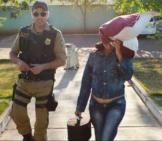 Jovem entregaria a droga na cidade de Colider, em Mato Grosso (Foto: Edição de Notícias)
