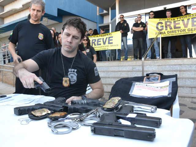  Delegados da PF param nesta quarta-feira e amea&ccedil;am com greve em MS  