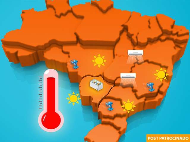 Calor elevou consumo e valor das contas de energia