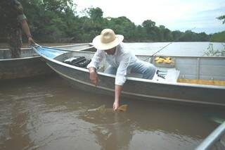 Piracema é  período em que a pesca é proibida nos rios de Mato Grosso do Sul. (Foto: Jairton Costa) 