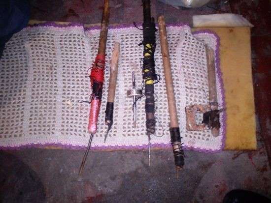 Policiais encontram chuchos e buraco em parede de cela durante pente fino