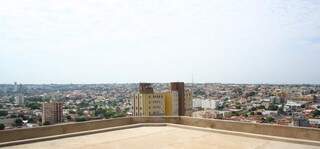 Vista do heliponto, que vai receber torre de comunicação. (Foto: Marcos Ermínio)