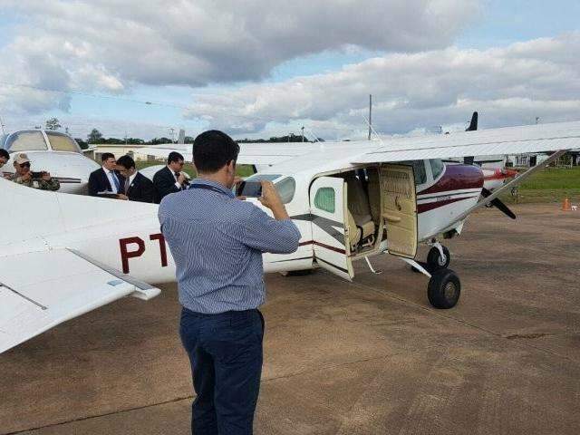 Com piloto sob suspeita, avi&atilde;o de pecuarista de MS &eacute; retido no Paraguai