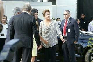 Dilma visita Casa da Mulher Brasileira (Foto: Marcos Ermínio)