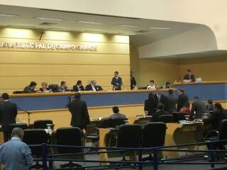 Em duas sessões, os vereadores aprovaram no final da manhã de hoje o Orçamento da Capital para 2016 (Foto: Antonio Marques)