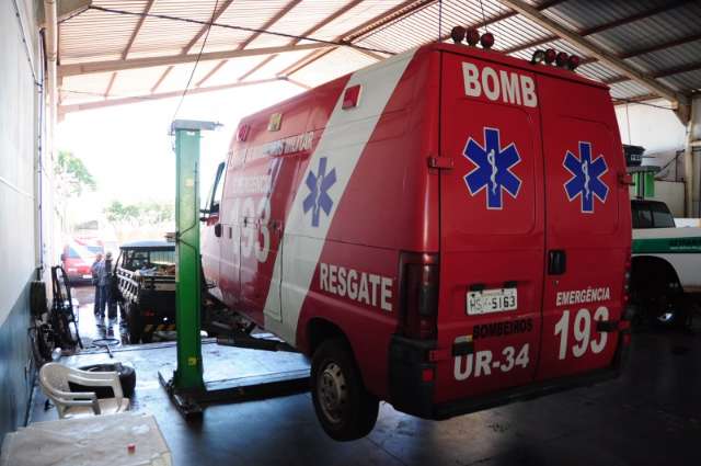Ambul&acirc;ncias do Samu e bombeiros param e comprometem emerg&ecirc;ncia