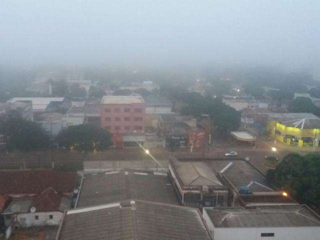 Regi&atilde;o sul amanhece sob neblina e previs&atilde;o de frio durante a semana