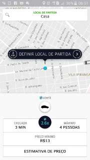 Sem saber de greve, povo apela em vão à Uber para chegar a seu destino