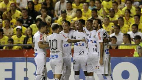 Sob pressão, Santos cede empate ao Barcelona no Equador pela Libertadores