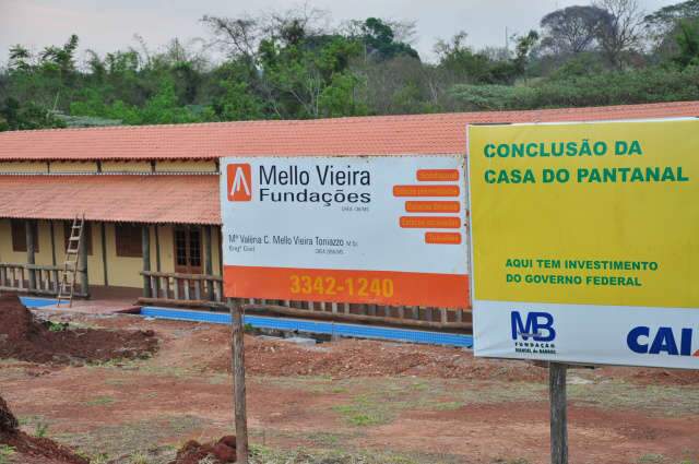  Rescis&atilde;o de contrato e nova licita&ccedil;&atilde;o adiam entrega da Casa do Pantanal para mar&ccedil;o de 2012