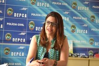 Delegada diz que caso será encaminhado para a Deaij e adolescente poderá responder criminalmente. (Foto: Pedro Peralta)