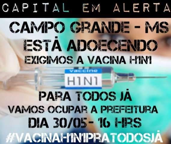 Grupo convoca no Facebook protesto por falta de vacinas contra a gripe