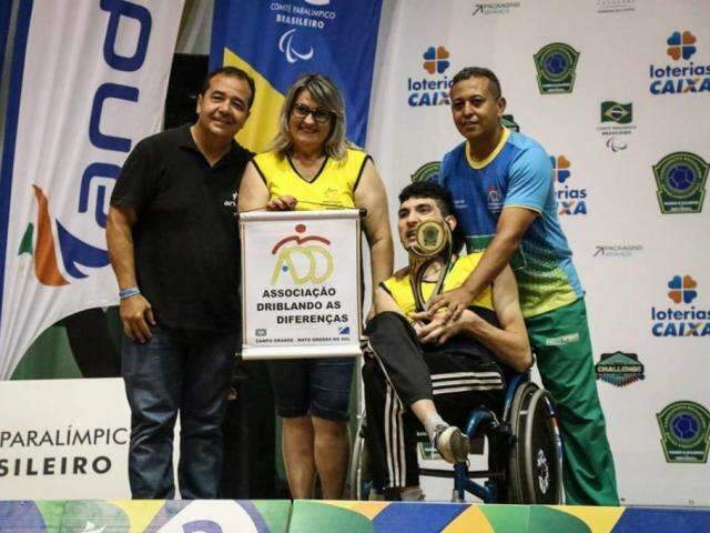 Paratleta de MS conquista bicampeonato de Bocha Paral&iacute;mpica em SP