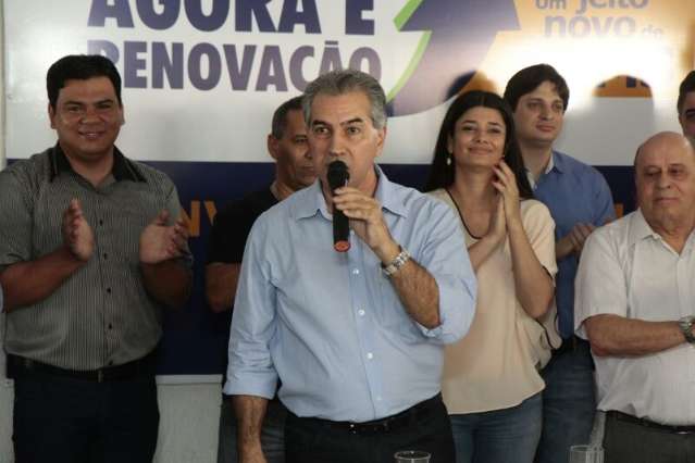 Reinaldo Azambuja promete mais um partido no &#039;chap&atilde;o&#039; dos tucanos