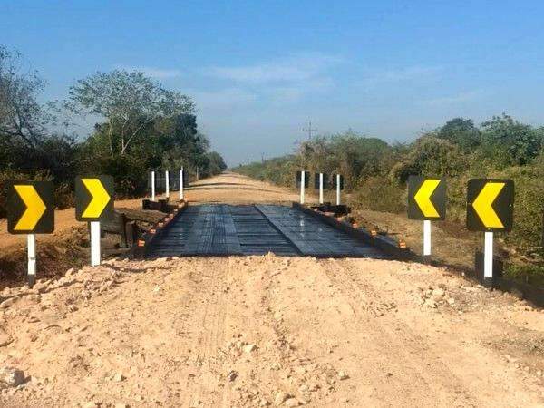 Agesul conclui reparos e libera tr&aacute;fego sobre ponte na Estrada-Parque