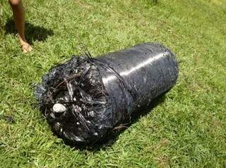 AEB identificou objeto como tanque de combustível de veículo espacial (Foto: reprodução Facebook)