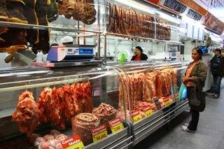 Preço de carne suína sobe em Campo Grande. (Foto:Marcos Ermínio)