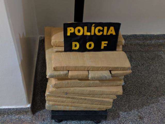Dupla &eacute; presa enquanto pedia carona em rodovia com maconha na bagagem 