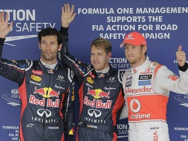Vettel faz a pole e larga na frente no GP do Jap&atilde;o de F&oacute;rmula 1
