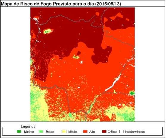 H&aacute; 27 dias sem chuva, n&uacute;mero de queimadas aumenta 135% neste ano
