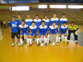 Time de Futsal da UCDB/Dom Bosc. (Foto: Divulgação).