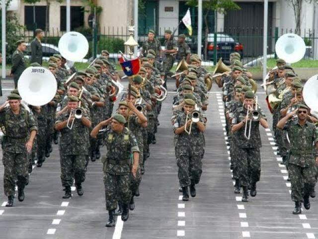 Exército abre concurso público nas áreas geral, música e saúde 