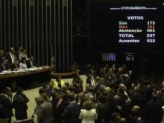 Votação favorável ao presidente Temer alcançou os votos necessários para rejeitar a denúncia (Foto: Fabio Rodrigues Pozzebom/Agência Brasil)