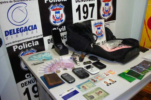  Pol&iacute;cia de MT prende DJ campo-grandense com ecstasy e 4 mil euros
