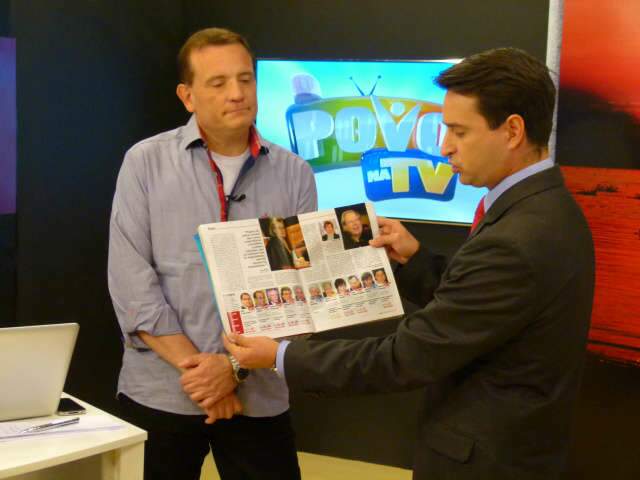  Roberto Cabrini vem fazer mat&eacute;ria em Campo Grande e participa de O Povo na TV