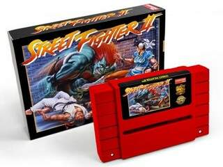Street Fighter II está de volta ao mercado dos games e em cartucho 