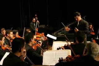 Orquestra Sinfônica Municipal de Campo Grande. (Foto: Divulgação)